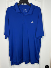 adidas Men's Golf Polo Shirt, Gray with Allover Logo Print, Size XL — listing 5