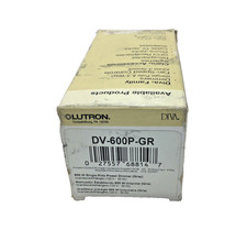 Lutron Diva DV-600P-WH Single Pole 600W Incandescent Dimmer, White, listing 2