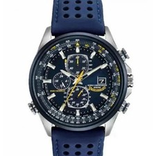 Citizen Eco-Drive Blue Angels World Chronograph A-T, Radio-Controlled Pilot Watch
