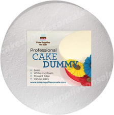 Round Foam Cake Dummy Set (4 Tiers) for Cake Decorating Practice/Display — listing 4