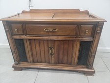 Magnavox console stereo cabinet Mid-Century Console Stereo Record Player Cabinet — listing 4