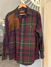 Bob Timberlake Men's Plaid Cotton Button-Up Shirt XL / XXL — listing 5