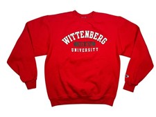 Champion Wittenberg University Marble Swirl Print Long Sleeve T-Shirt, Size S — listing 6