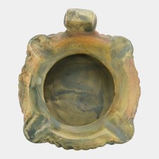 Weller Woodland (Woodcraft) Pottery Bowl with Foxes and Foliage in Relief No visible mark