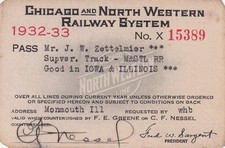 1907 Chicago & North-Western Railway Passenger Ticket Minneapolis to Pierre — listing 4