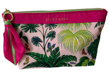 Estée Lauder Ruben Toledo Tropical Palm Print Make-up Bag with Scarf Pull