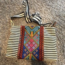 Small Brown Vegan Leather Crossbody Bag with Turn-Lock Closure and Two Interchangeable Straps