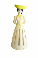 Vintage Porcelain Napkin Lady Figurine Holder with Toothpick Holes — listing 6