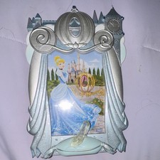 Disney Parks Cinderella Coach & Glass Slipper 4x6 Photo Frame — listing 2