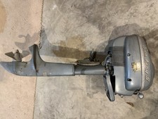 Vintage 1950s Blue/Silver Small Outboard Boat Motor (approx. 3-5 HP), Multiple Units — listing 6