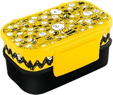 Vandor Peanuts Charlie Brown Bento Box with Divided Compartment