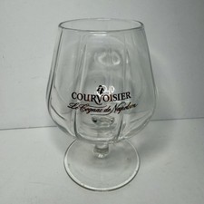 Courvoisier Cognac Branded Tall Highball Glass with Napoleon Logo