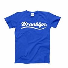 Men's Black Graphic T-Shirt 'Urban Co. Authentic Brooklyn New York' Distressed Print — listing 2