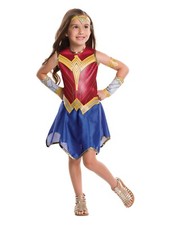 Wonder Woman Costume T-Shirt with Attached Cape by Rubie's — listing 5