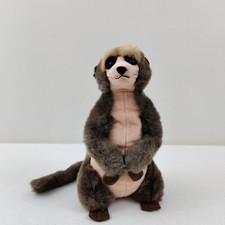 Realistic Standing Meerkat Plush Stuffed Animal