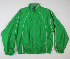 Vintage Reebok Color Block Full Zip Track Jacket Navy Gray — listing 5