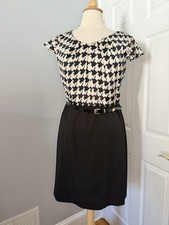 ALYX Limited Black & White Polka Dot Belted Dress, Size 16 — listing 5