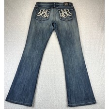 Rock & Republic Kasandra Bootcut Jeans, Women's Size 12M, Dark Wash, listing 6