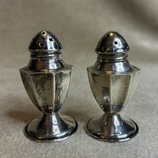 Antique Sterling Silver Individual Salt or Pepper Shaker (Muffineer) — listing 6