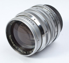 Leica M3 35mm Rangefinder Camera with Summarit 50mm f/1.5 Lens and Hood — listing 5