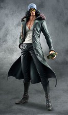 One Piece Admiral Aokiji Kuzan PVC Figure on Marine Base — listing 2
