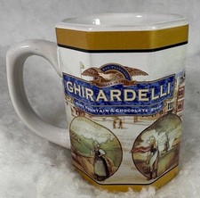 Ghirardelli Soda Fountain & Chocolate Shop Octagonal Ceramic Mug — listing 3