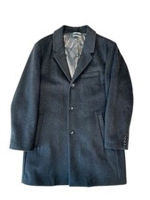 Michael Kors Red Wool Blend Double-Breasted Peacoat, Women's Size M, listing 2