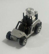 Vintage Purple Hot Rod Die-Cast Toy Car with "Cobra" Grille and Chrome Engine