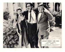 Pair of 1960 'Tall Story' Warner Bros. Original Movie Lobby Cards - Anthony Perkins & Jane Fonda — listing 6