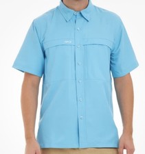 GameGuard Outdoors MicroFiber Vented Fishing Shirt, Tan — listing 2