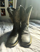 Ariat Women's Brown Leather Western Cowboy Boots, Size 7B — listing 5