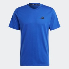 adidas Men's Train Essentials AEROREADY Training T-Shirt, Blue, Size S — listing 5