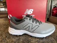 New Balance Golf Spiked Shoes - White/Green with Pink Accents — listing 6