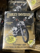 Harley-Davidson Series 1 Collector's Cards Factory Set - 100 Premium Cards (Sealed) — listing 5