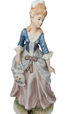 Lefton China Marguerite Bisque Porcelain Figurine KW345R