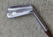 Vintage Walter Hagen International Honey-Boy 6 Iron with Brown Wood Shaft — listing 4