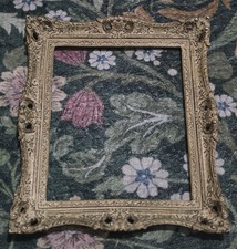 Ornate Gilt Gesso Rococo-Style Small Picture Frame — listing 6