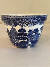 Swinnertons "Old Willow" Blue Willow Transferware Creamer/Milk Jug