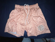 Eric Emanuel EE White Skyline Mesh Shorts, Size M, New With Tags — listing 3