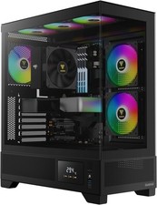Gamdias gaming case RGB ATX Mid-Tower Gaming PC Case with Red RGB Front Fans — listing 3