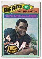 1977 Topps #3 1976 NFL Rushing Leaders Walter Payton / O.J. Simpson — listing 5