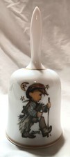 Vintage Porcelain Mother's Day Bell with Floral Design — listing 4