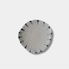 Japanese Blue and White Tokusa Striped Porcelain Plate — listing 6