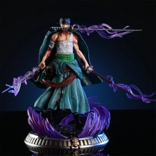 One Piece Anime Action Figure - Spiky-Haired Character in Kneeling Pose — listing 3