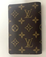 Louis Vuitton Monogram Canvas Hard-Sided Suitcase / Briefcase Trunk with Leather Trim and Brass Latches — listing 6