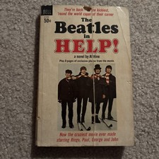 The Beatles in Help! - Novel by Al Hine, First Dell Printing 1965 Paperback — listing 3