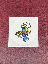 Vintage Smurf Scratch 'n Sniff Smurfy Bubble Gum Stickers - Sealed Pack of 12 — listing 5