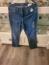 Riders by Lee Relaxed Fit Black Denim Jeans, Misses Size 16P — listing 3