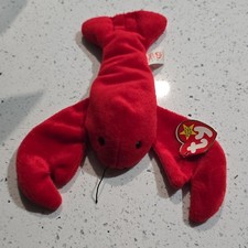 Red Plush Lobster Bean Bag Stuffed Animal — listing 2