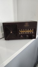 Vintage 1940s Emerson Wood Cabinet Tube Radio with Broadcast/Shortwave Bands — listing 6